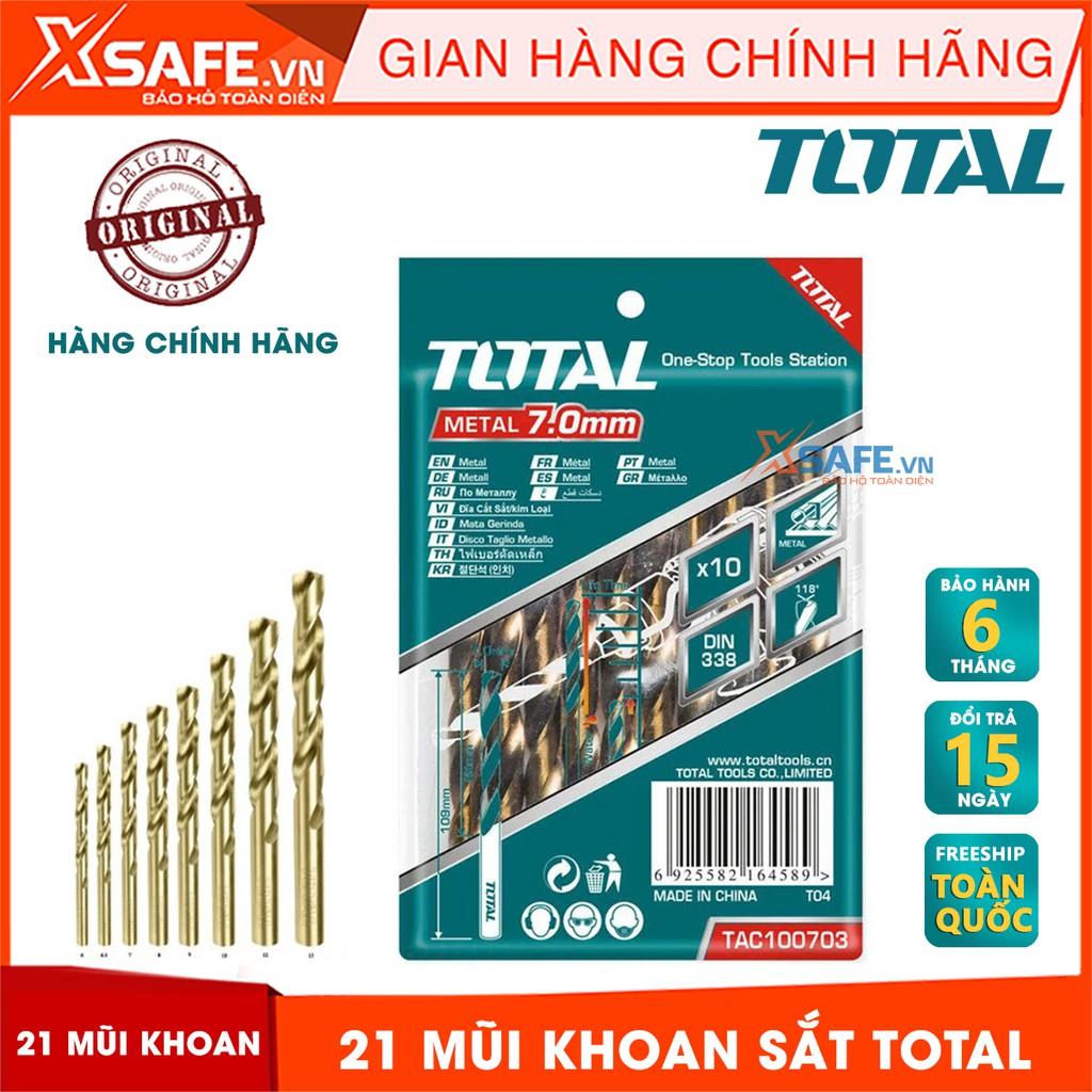 Mũi khoan sắt TOTAL Chính hãng phù hợp sử dụng cho tất cả các máy - Mũi khoan TOTAL Sản phẩm chính hãng XSAFE