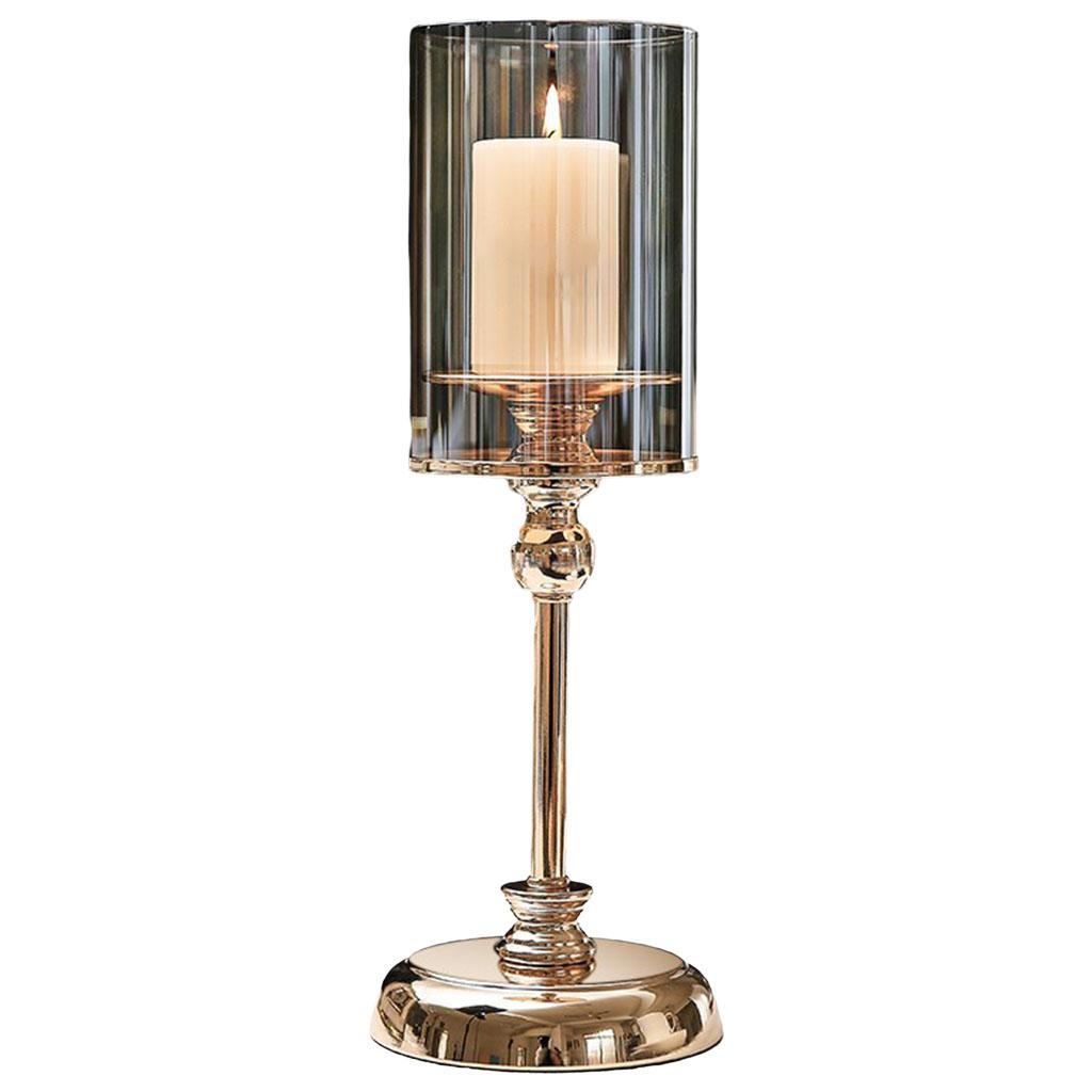 2x Candle Stand Candle Holder Candlestick Tealight Dining Living Room Decor Gift