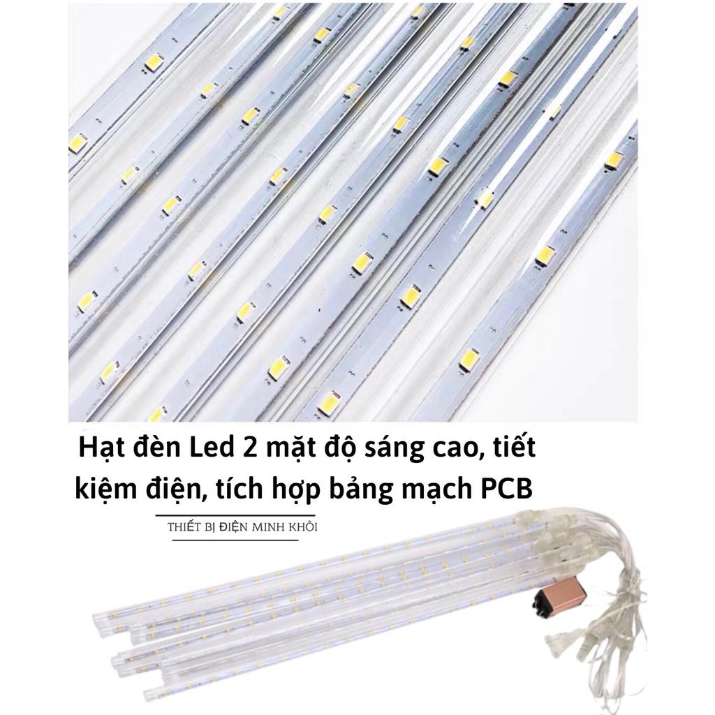 Đèn Led Sao Băng 8 ống 50cm Đủ Màu, dây đèn led trang trí sao băng