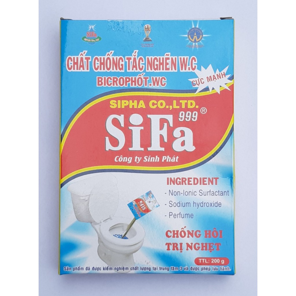 Chất Chống Tắc Nghẽn W.C Sifa - Chống hôi Trị nghẹt (200g)