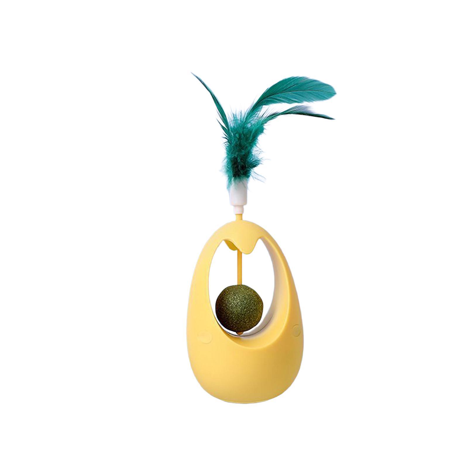 Interactive Cat Toys Pet Toy with Catnip Balls for Cats and Kitten Training