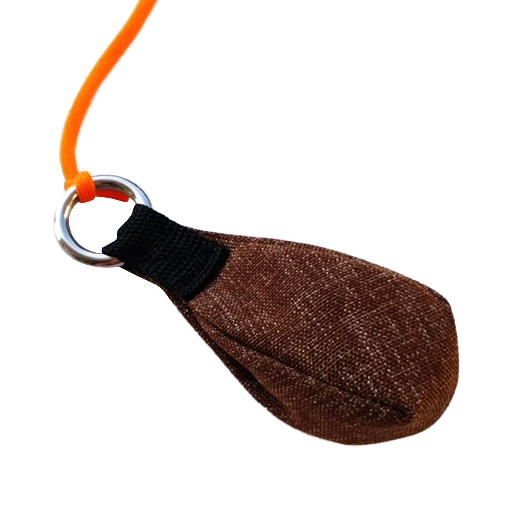 Performance 300g/10.58 oz Stainless Steel Throw Weight Bag Pouch for Tree Arborist Line Rope Work Tree Swing Setting