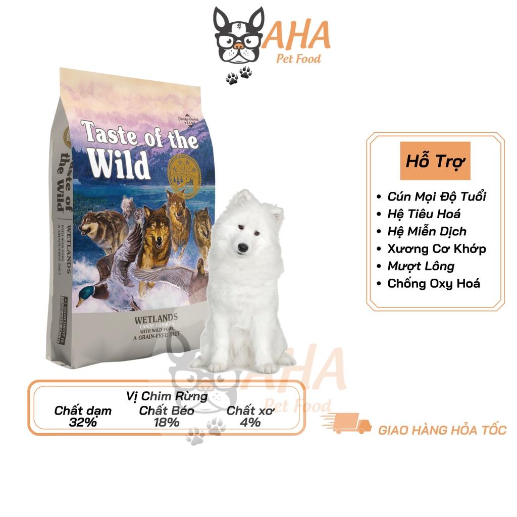 Thức Ăn Cho Chó Samoyed Taste Of The Wild Bao 2kg - Thức Ăn Cho Chó Vị Thịt Chim Rừng, Trái Cây Rau Củ Quả