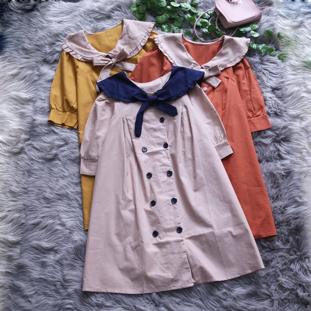 VÁY SƠ MI THỦY THỦ PHỐI NƠ