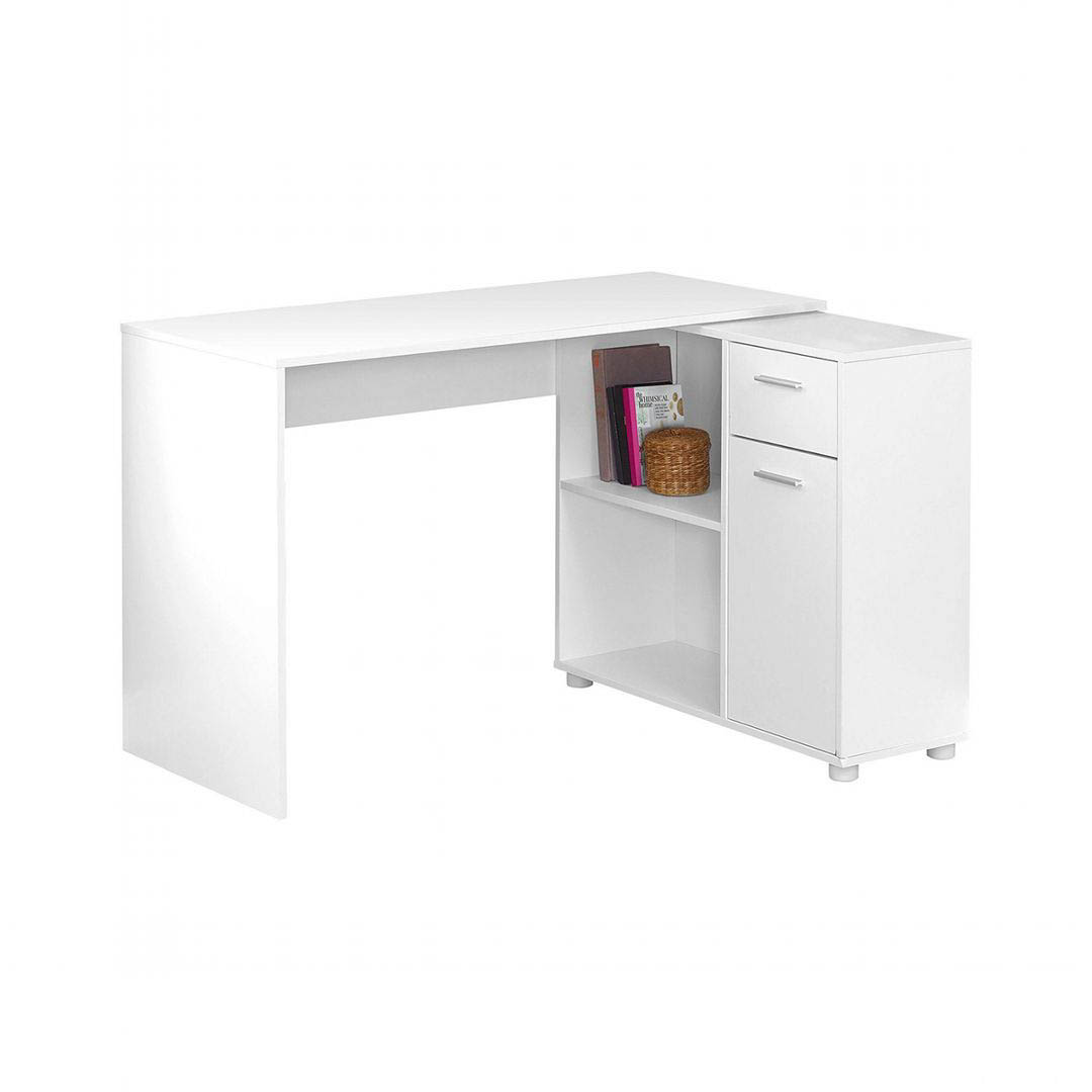 Bàn làm việc, bàn học gỗ hiện đại SMLIFE Dominic  | Gỗ MDF dày 17mm chống ẩm | D120xR90xC75cm