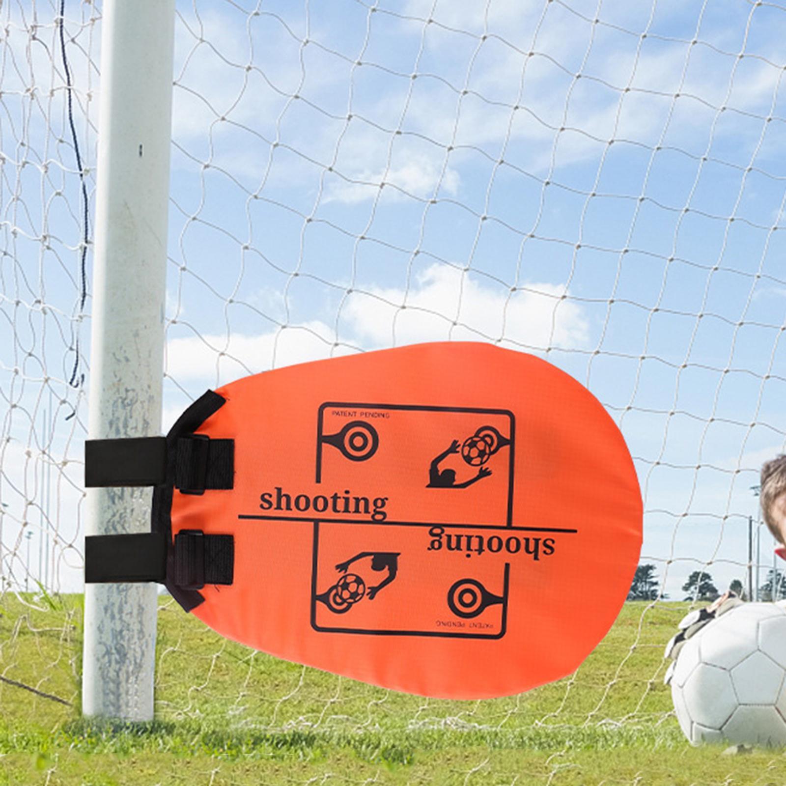 4x Football Training Target, Soccer Goal Target Training, Easy Attachment the goal, Strong Football Goal Target for Free Kicks, Adult Improve Accuracy