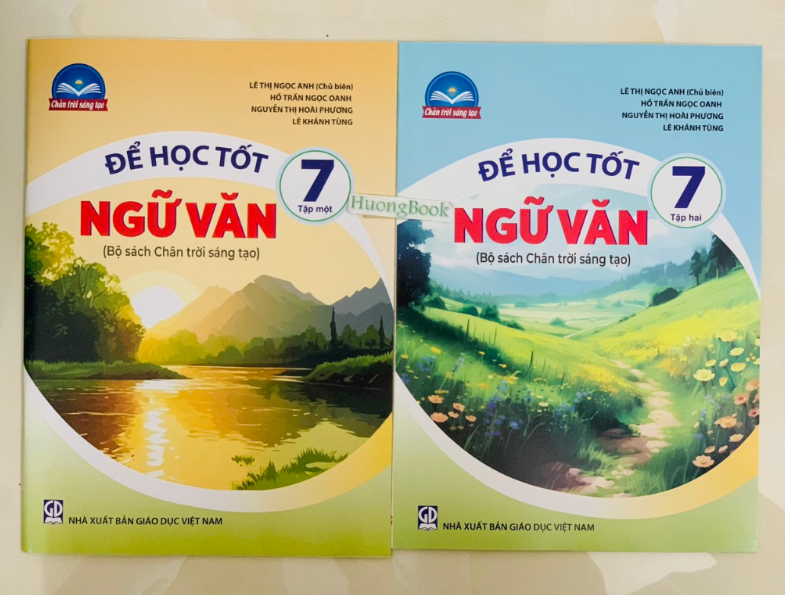 Sách - Combo Để học tốt ngữ văn 7 - tập 1 + 2 ( chân trời sáng tạo )