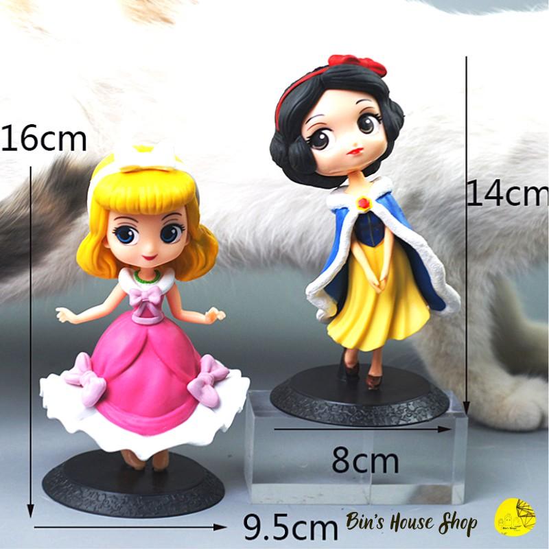 Đồ Chơi Mô Hình-Mô hình công chúa Disney cao 16cm( Shop hỗ trợ gói quà)