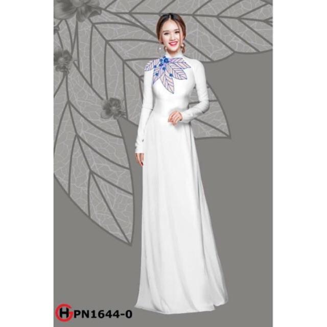 Vải áo dài chiếc lá