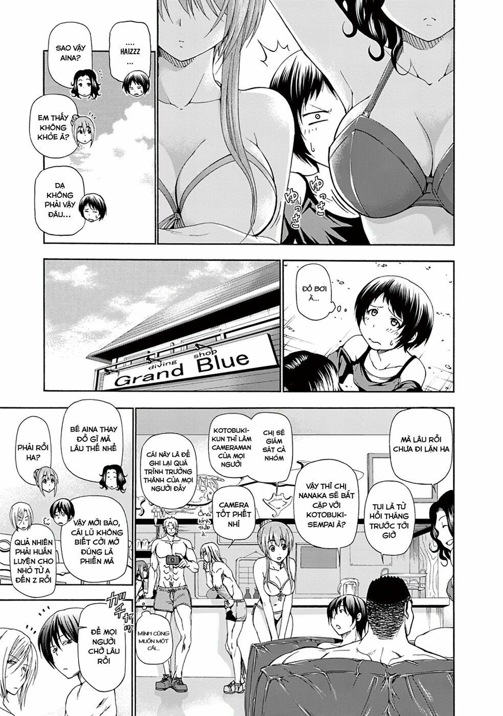 cô gái thích lặn - grand blue chapter 11 25