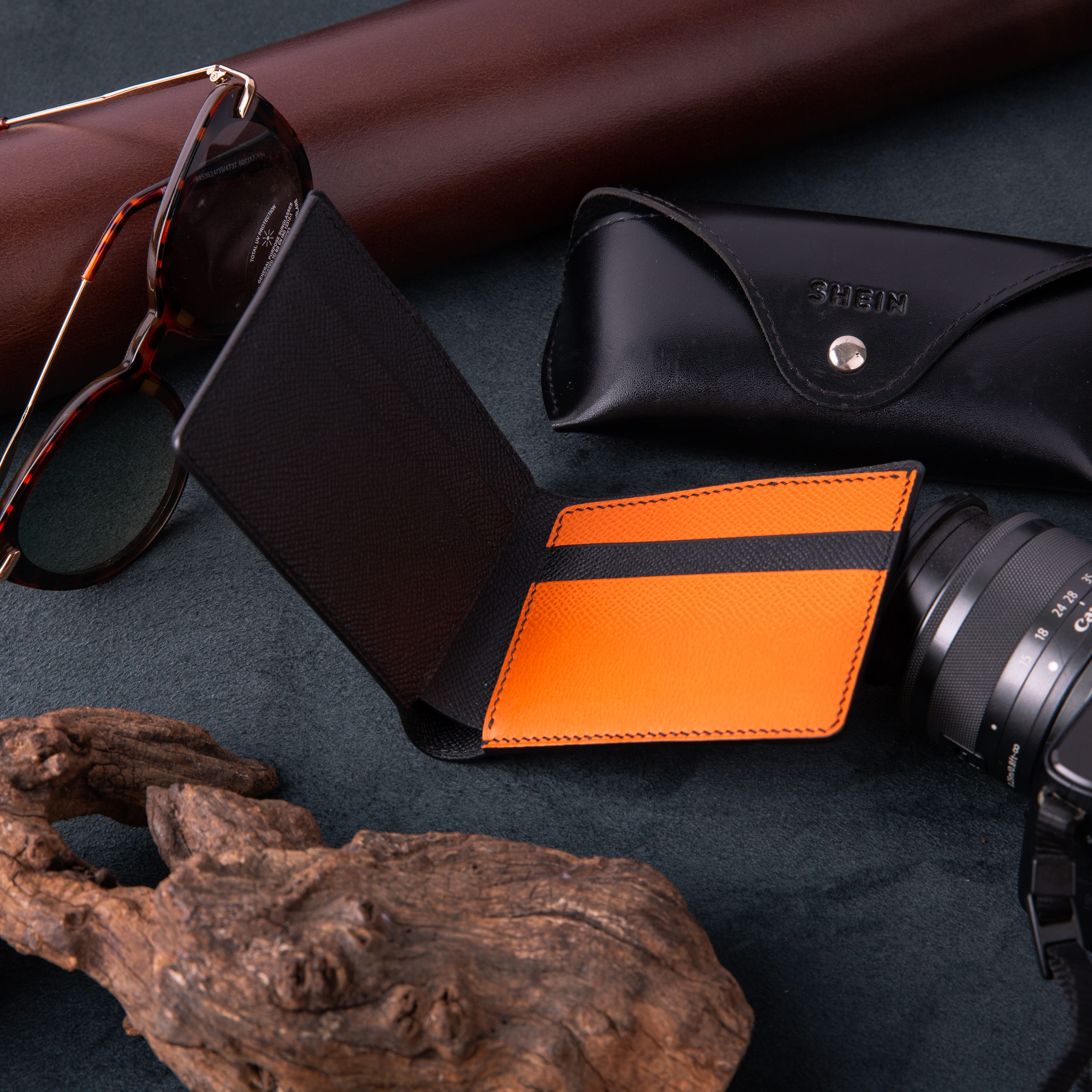 Ví nam ngang nhỏ  - Màu Đen