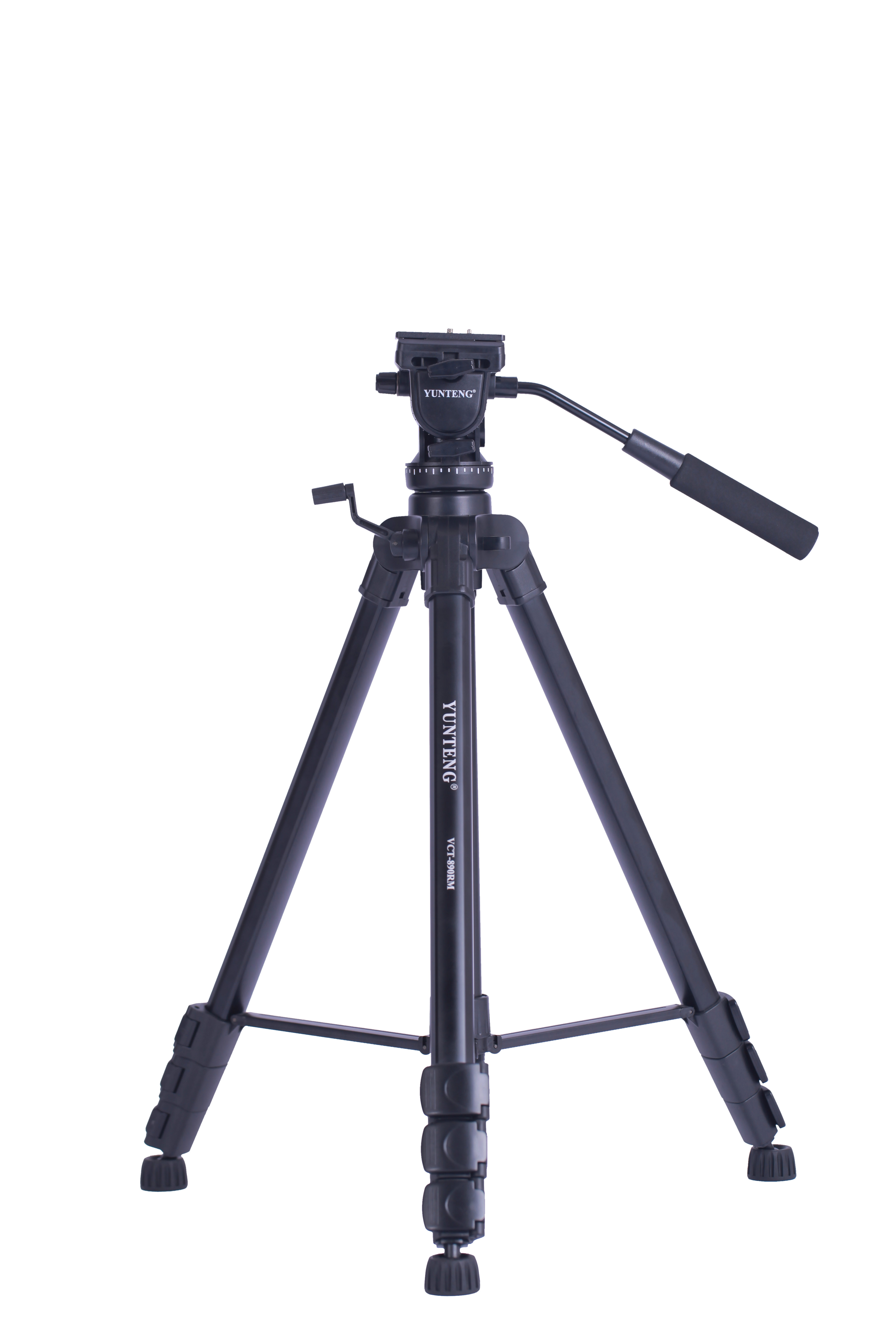 Chân máy tripod YUNTENG VCT-999RM dùng cho máy ảnh và điện thoại (Kèm túi đựng, đầu kẹp xoay 360 độ, remote) - Hàng Chính hãng