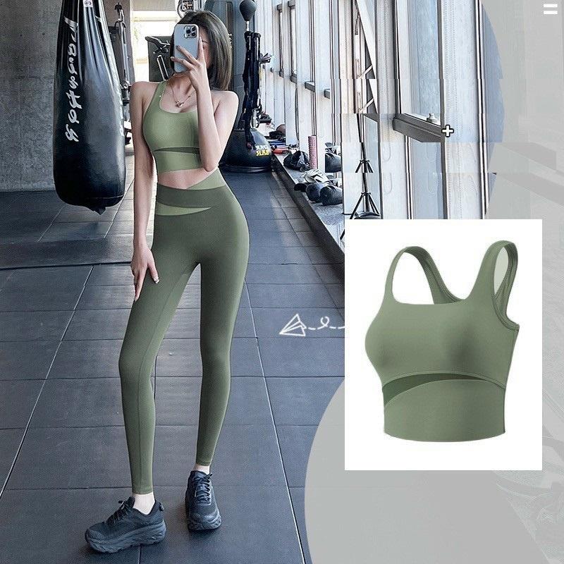 Set Bộ Đồ Bra Dài Tập Yoga Gym Aerobic Zumba Fitness