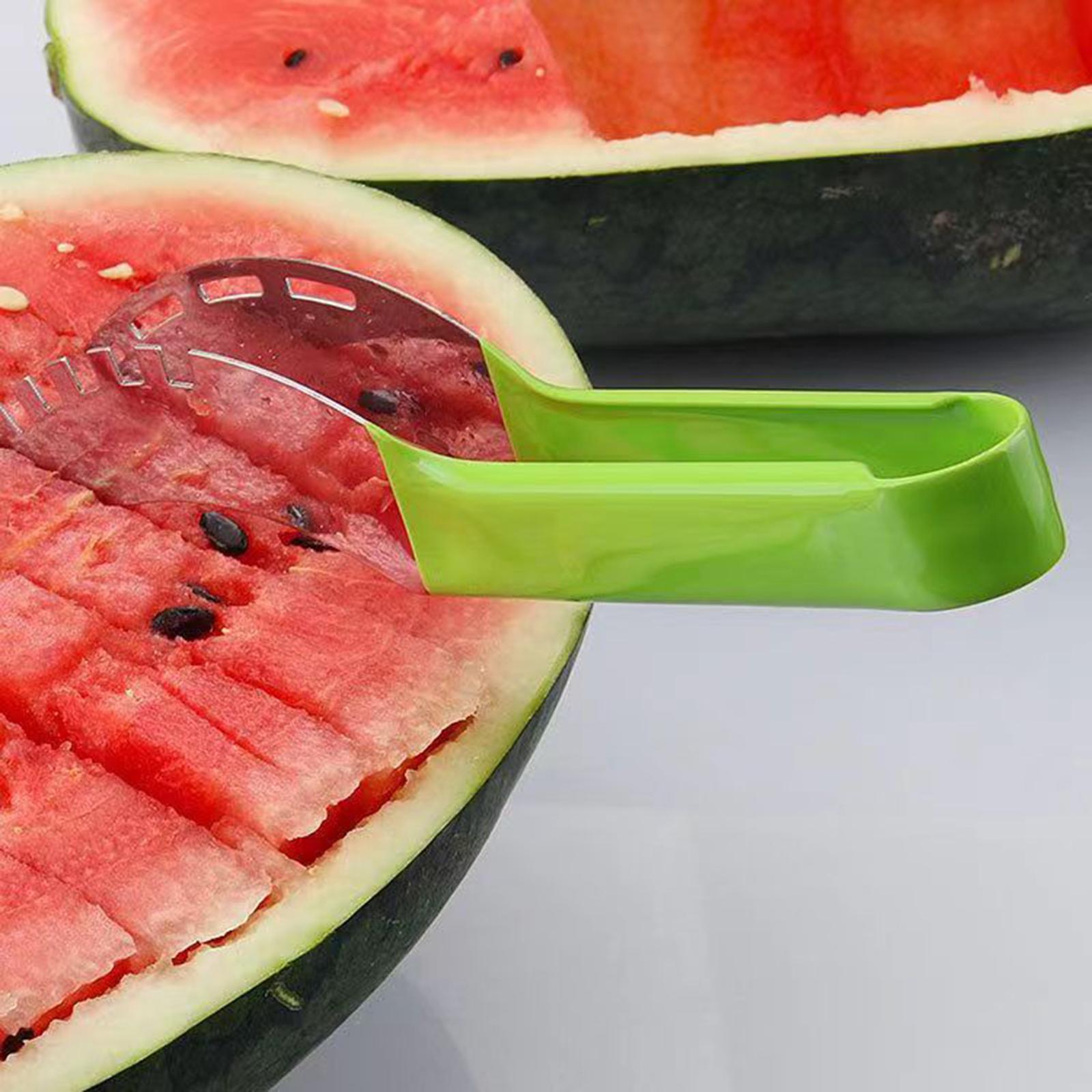 Watermelon Slicer Kitchen Gadgets Stainless Steel Portable Watermelon Cutter