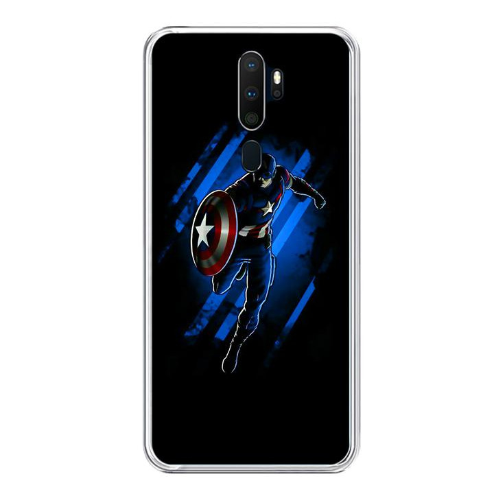 Ốp lưng điện thoại Oppo A9 2020 - Silicon dẻo - 0279 CAPTAIN02 - Hàng Chính Hãng