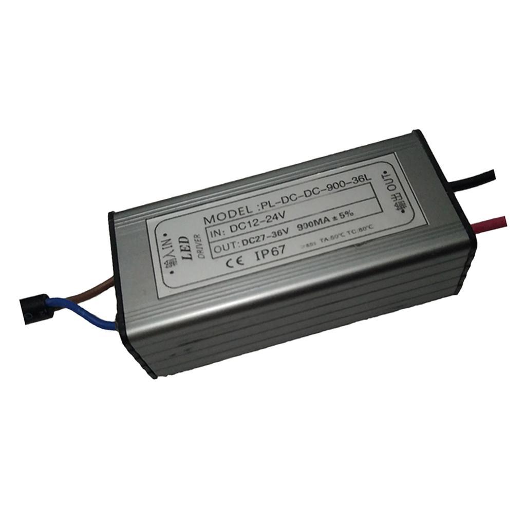 Waterproof IP67, 30W 12-24V LED Transformer LED Power Supply Driver, Adapter Output for Locomotive Lighting/ Ship Lighting/ Moving Lighting