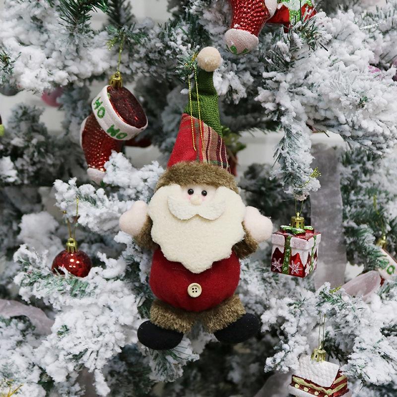 Phụ Kiện Treo Trang Trí Cây Thông Giáng Sinh Hình Ông Già Noel / Người Tuyết / Tuần Lộc / Ông Già Noel