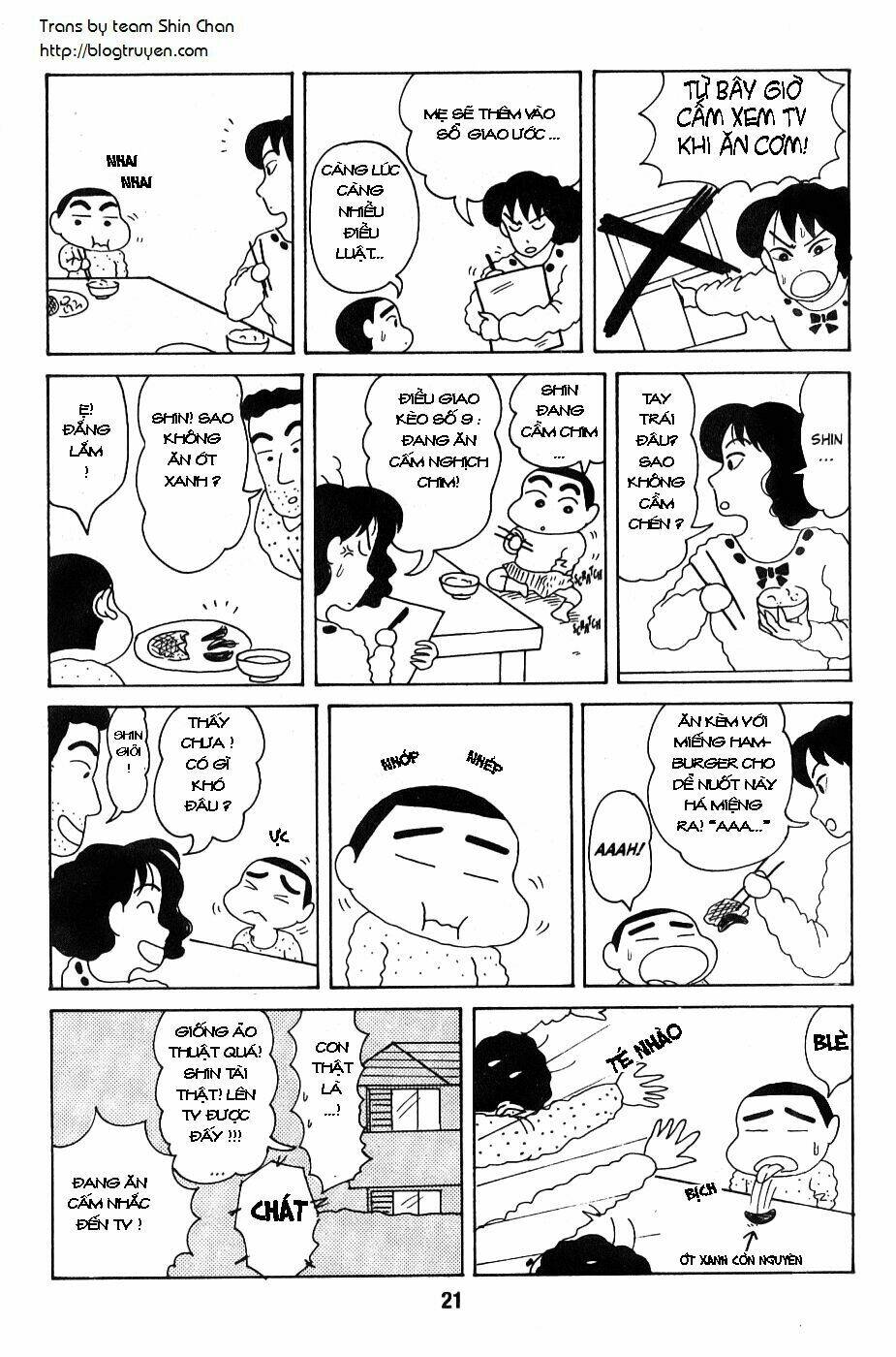 crayon shin-chan cậu bé bút chì chapter 2 22