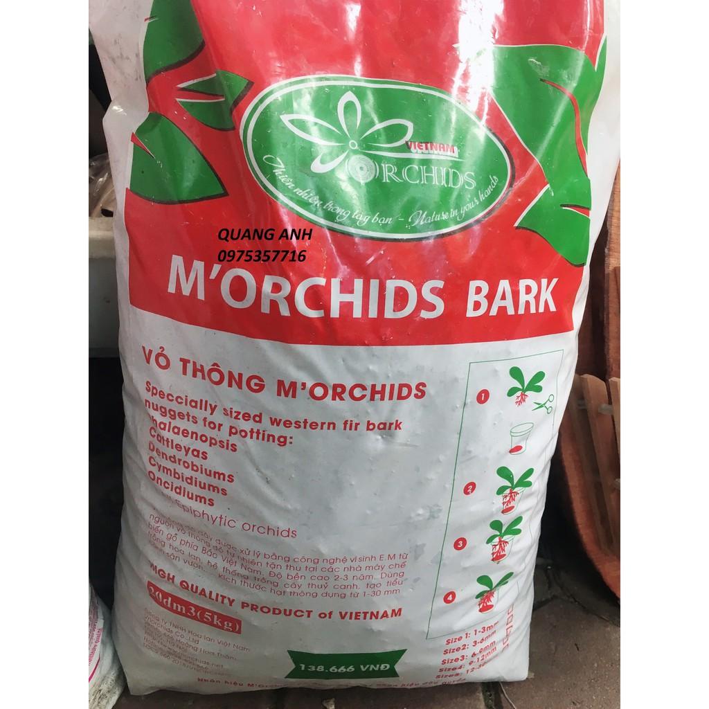 SET 5KG VỎ THÔNG ĐÃ QUA XỬ LÝ M'ỎCHIDS ( Nhập Khẩu )