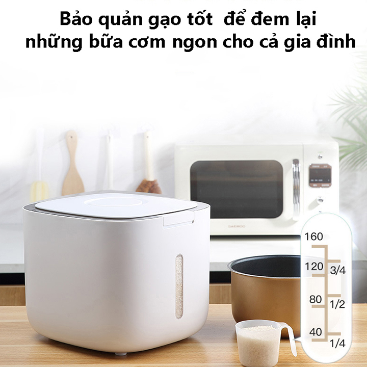 [Giá Tốt] Thùng Đựng Gạo Cao Cấp ECOCO Chất Liệu bền Đẹp