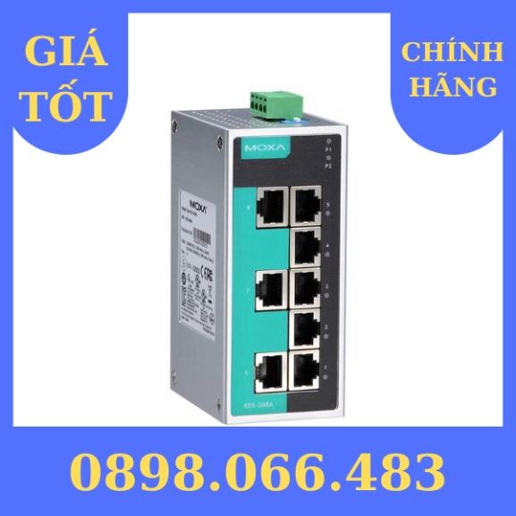 *Giao Toàn Quốc* Công Tắc Nhiệt Độ Rộng Máy Chủ Moxa EDS-408A-SS-SC-T Máy Chủ Moxa xuất VAT