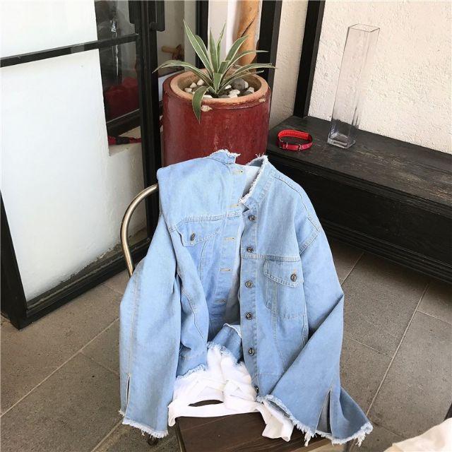 Áo khoác jeans cao bồi ulzzang