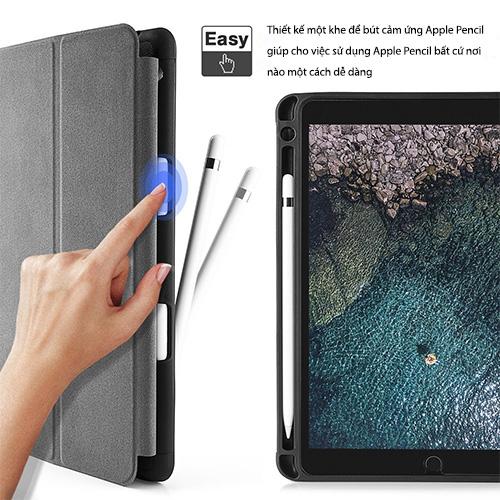 BAO DA TOMTOC SMART COVER SLIM WITH PEN HOLDER FOR IPAD 10.5NCH