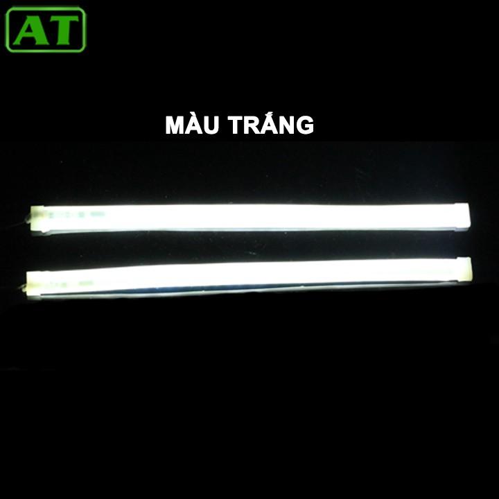 (SIÊU HOT) Bộ 2 Led Dây Đèn Mí Ô Tô Tích Hợp Xi Nhan Đuổi 60cm Silicon Chống Nước