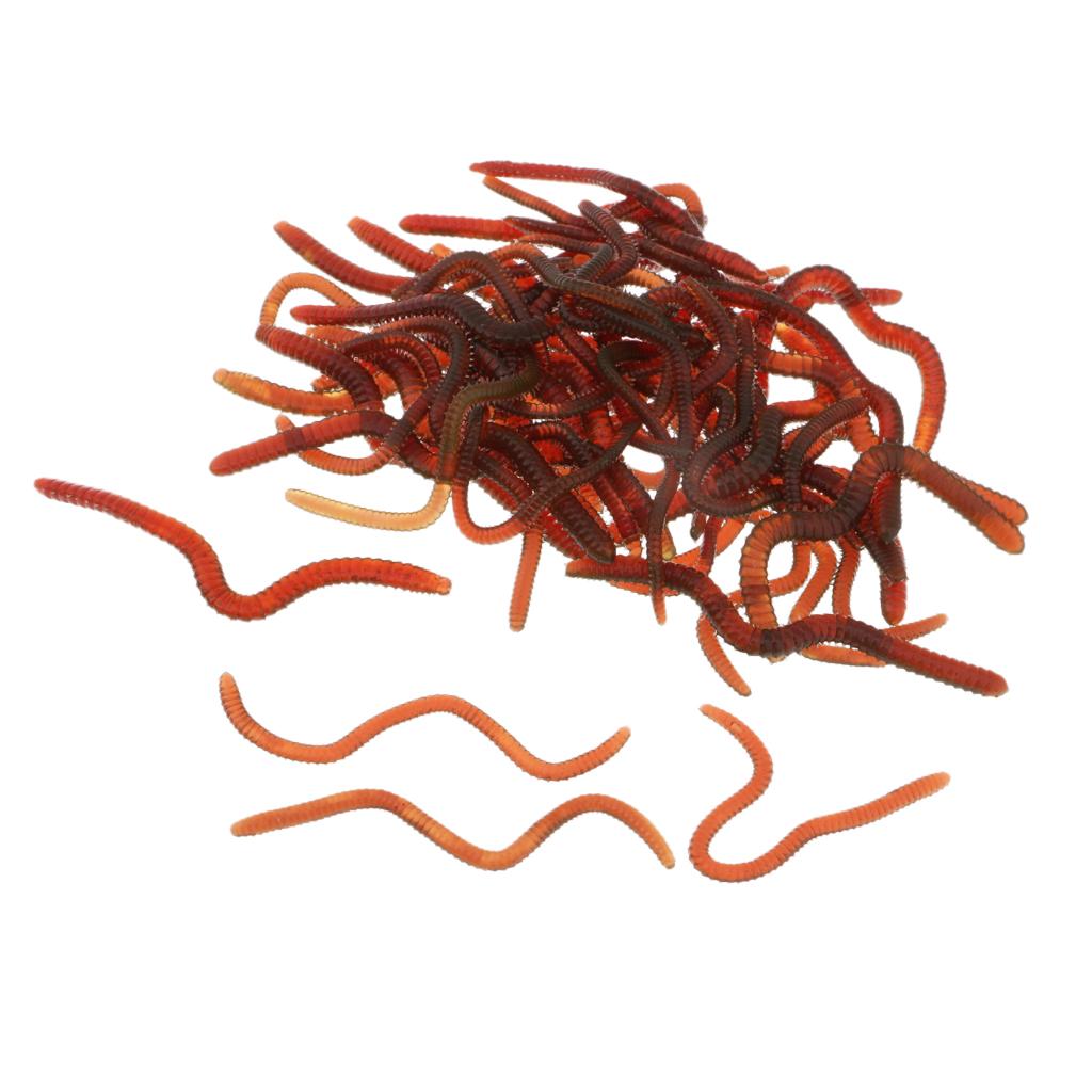 Artificial Simulation Earthworm Clamworm Fishing Lure Bionic Lifelike Bait