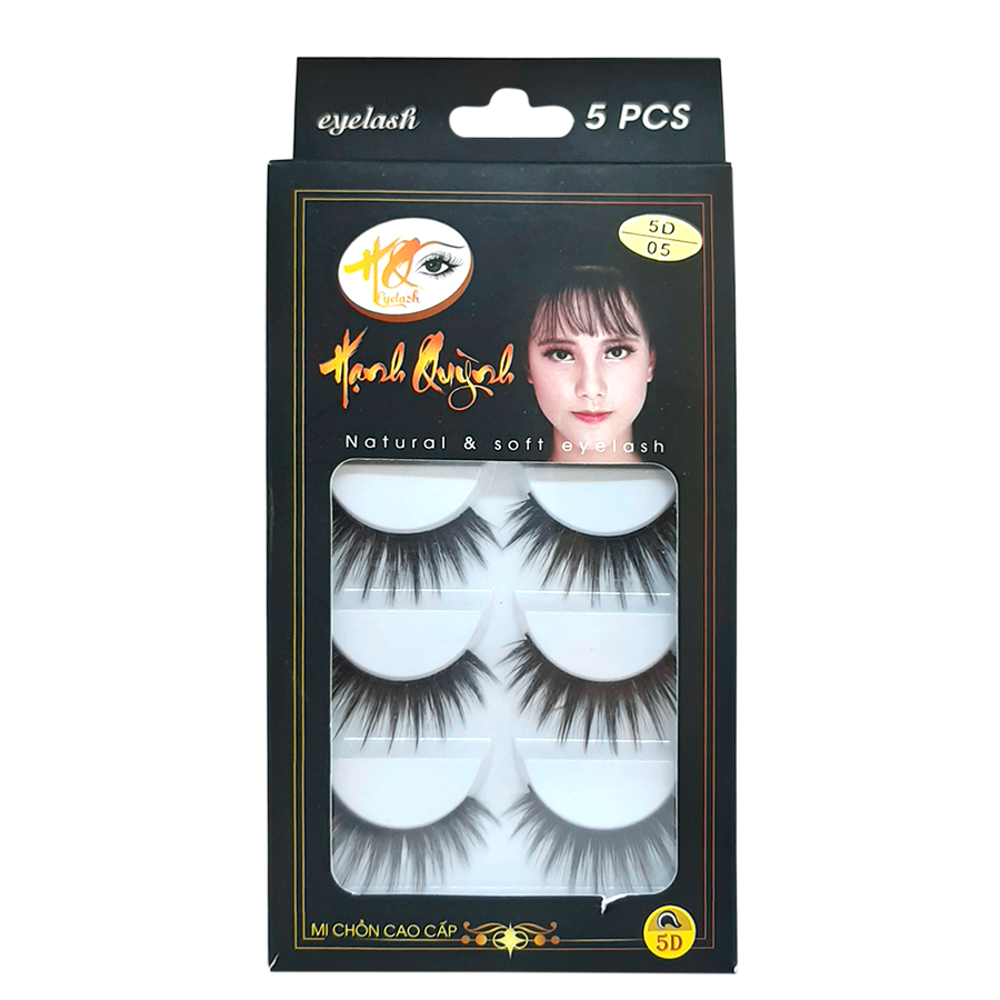 5 cặp lông mi giả Natural &amp; Soft Eyelash