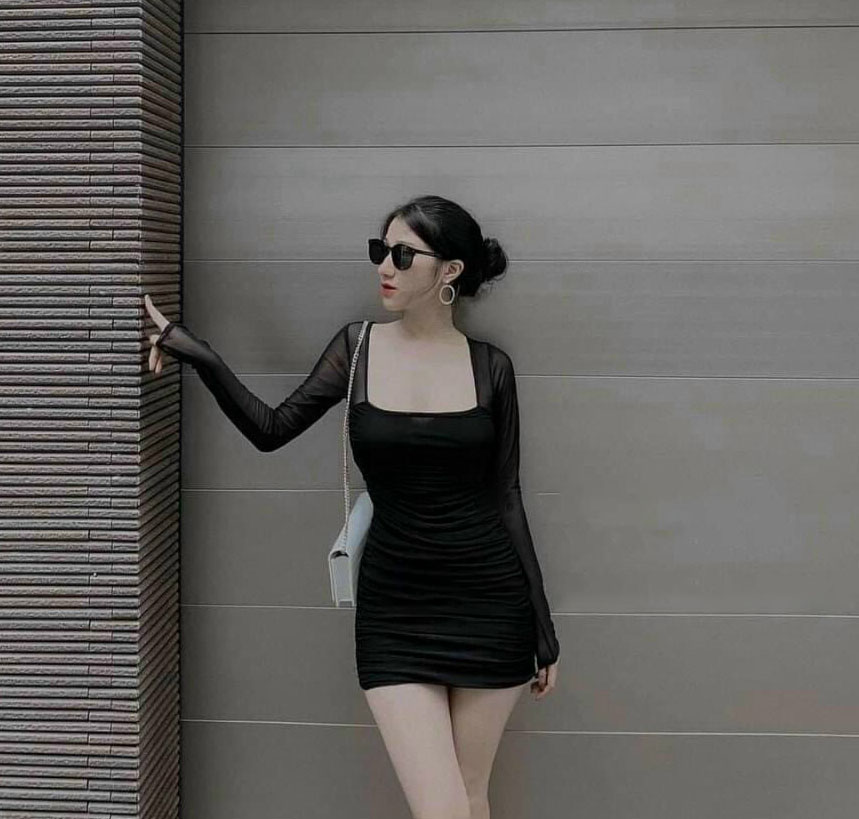 Đầm Body dúm Baby tay dẻo