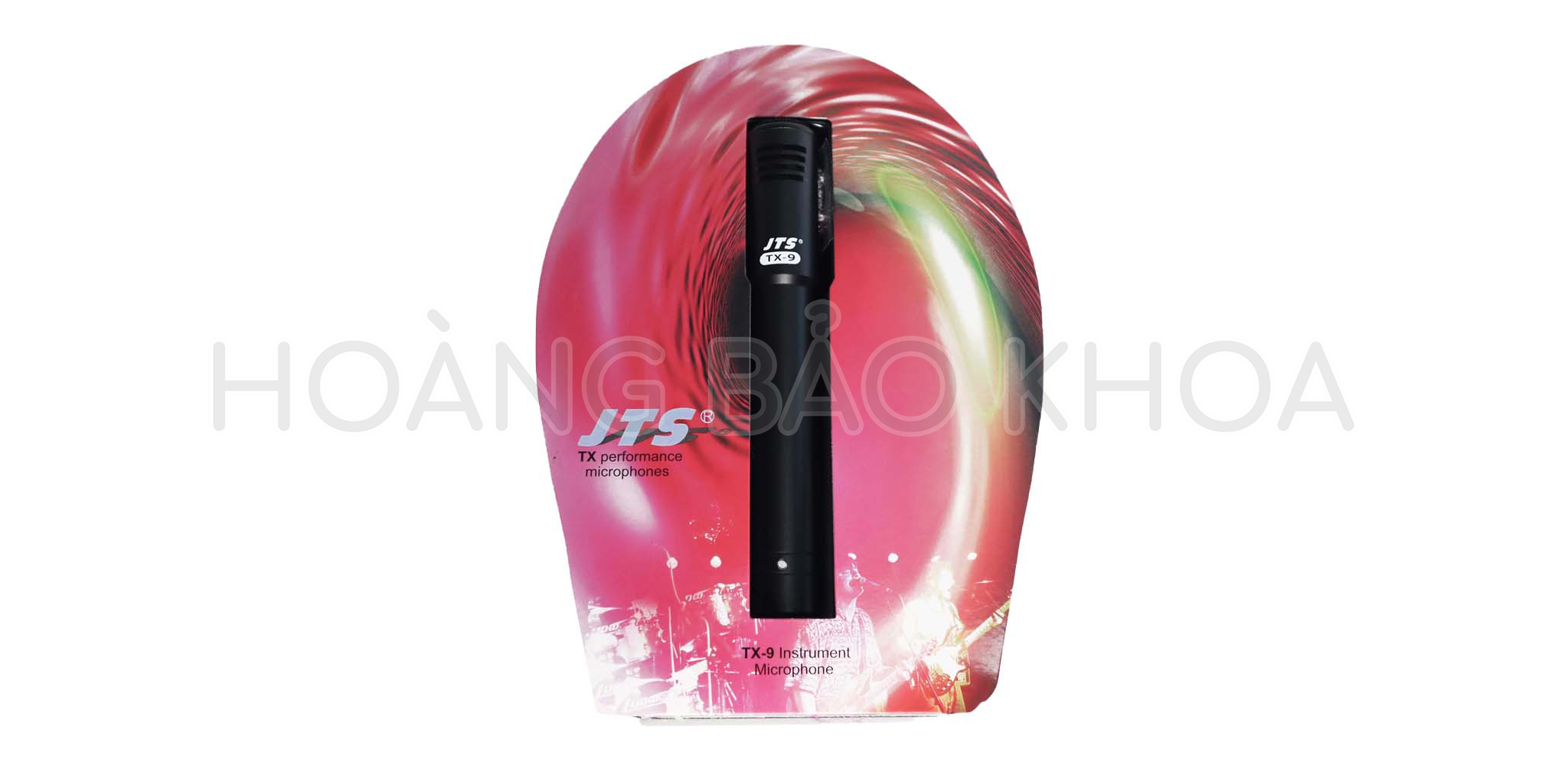 TX-9 Microphones thu nhạc cụ condenser kèm 4.5m dây JTS - HÀNG CHÍNH HÃNG