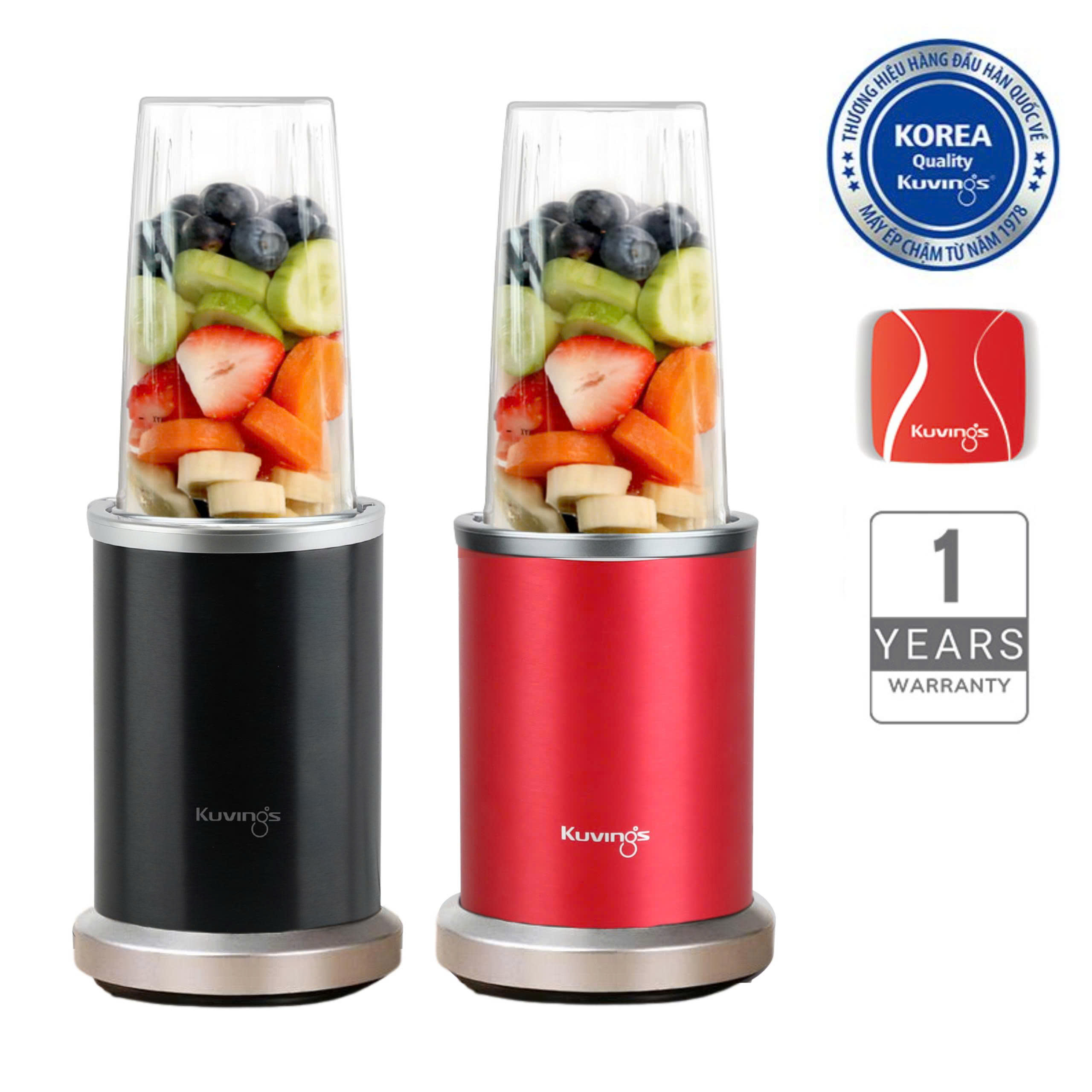 Máy xay sinh tố cá nhân chuyên nghiệp Kuvings KNB-250B - Hàng Chính Hãng