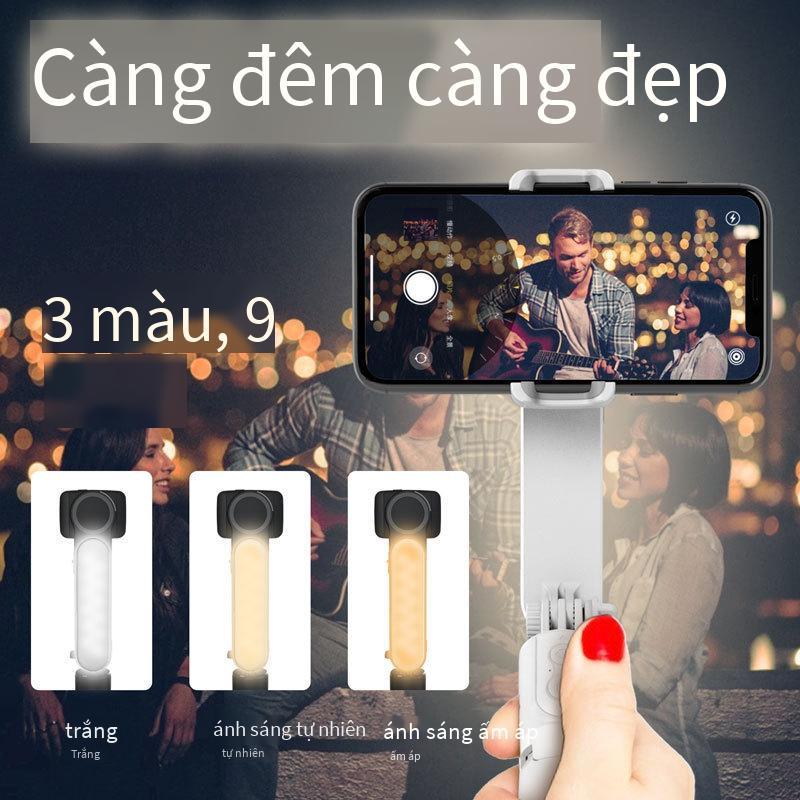 Phong cách mới nhất L09 mini gập lấp đầy ánh sáng ổn định một trục điện thoại di động theo dõi video ổn định chống rung Bluetooth