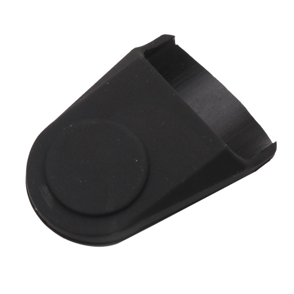 Alto Saxophone Mouthpiece Cap, Sax Mouthpiece Protective Rubber Cap Accessory, Black