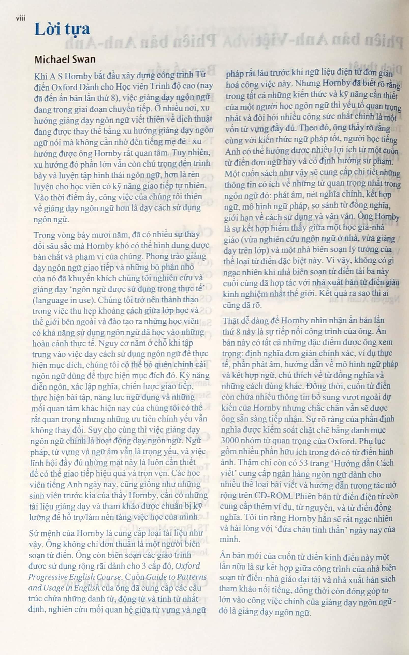 Sách ngoại văn: Oxford Advanced Learner's Dictionary