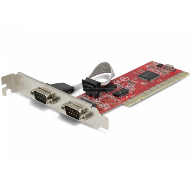 Card PCI -&gt; COM 9 Unitek (Y - 7503) - HÀNG CHÍNH HÃNG