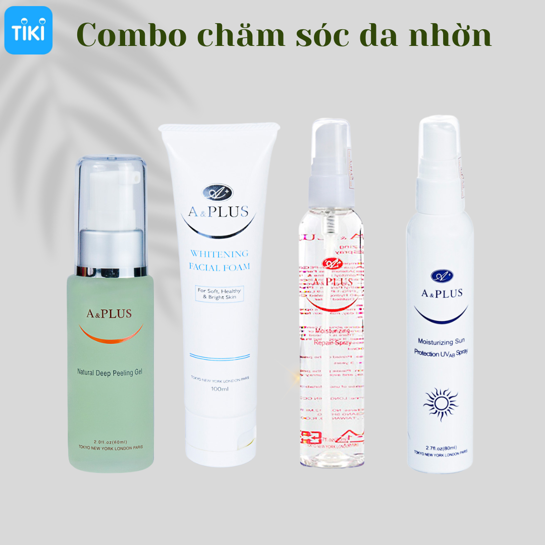 Bộ Chăm Sóc Da Nhờn Oily Skin Care Set A&Plus