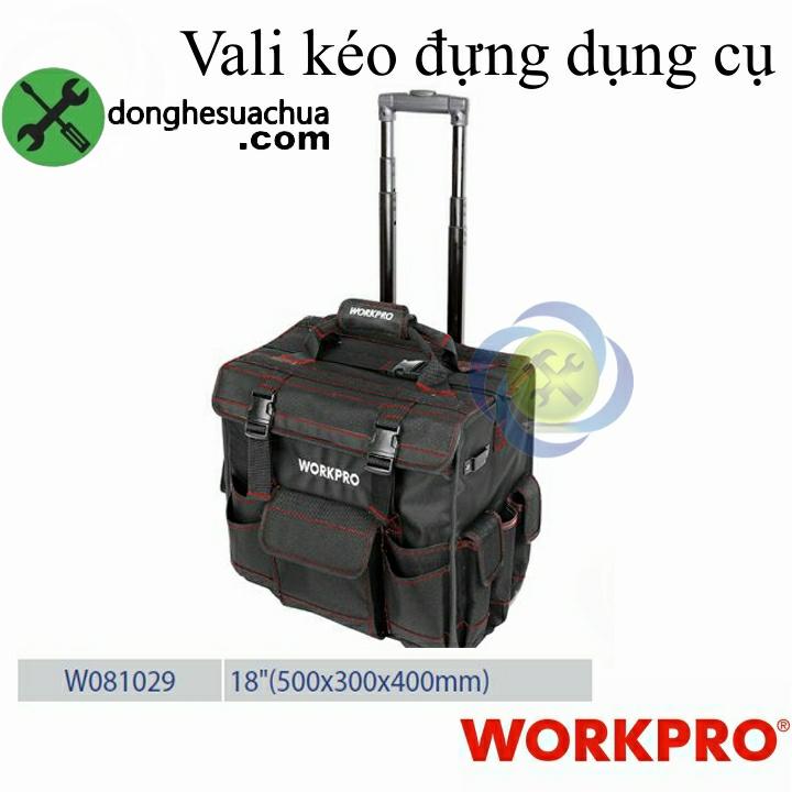 Vali kéo dụng cụ Workpro W081029 loại 18 inch 500mm x 300mm x 400mm