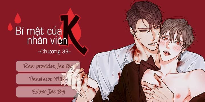 Bí Mật Của Nhân Viên K chapter 33