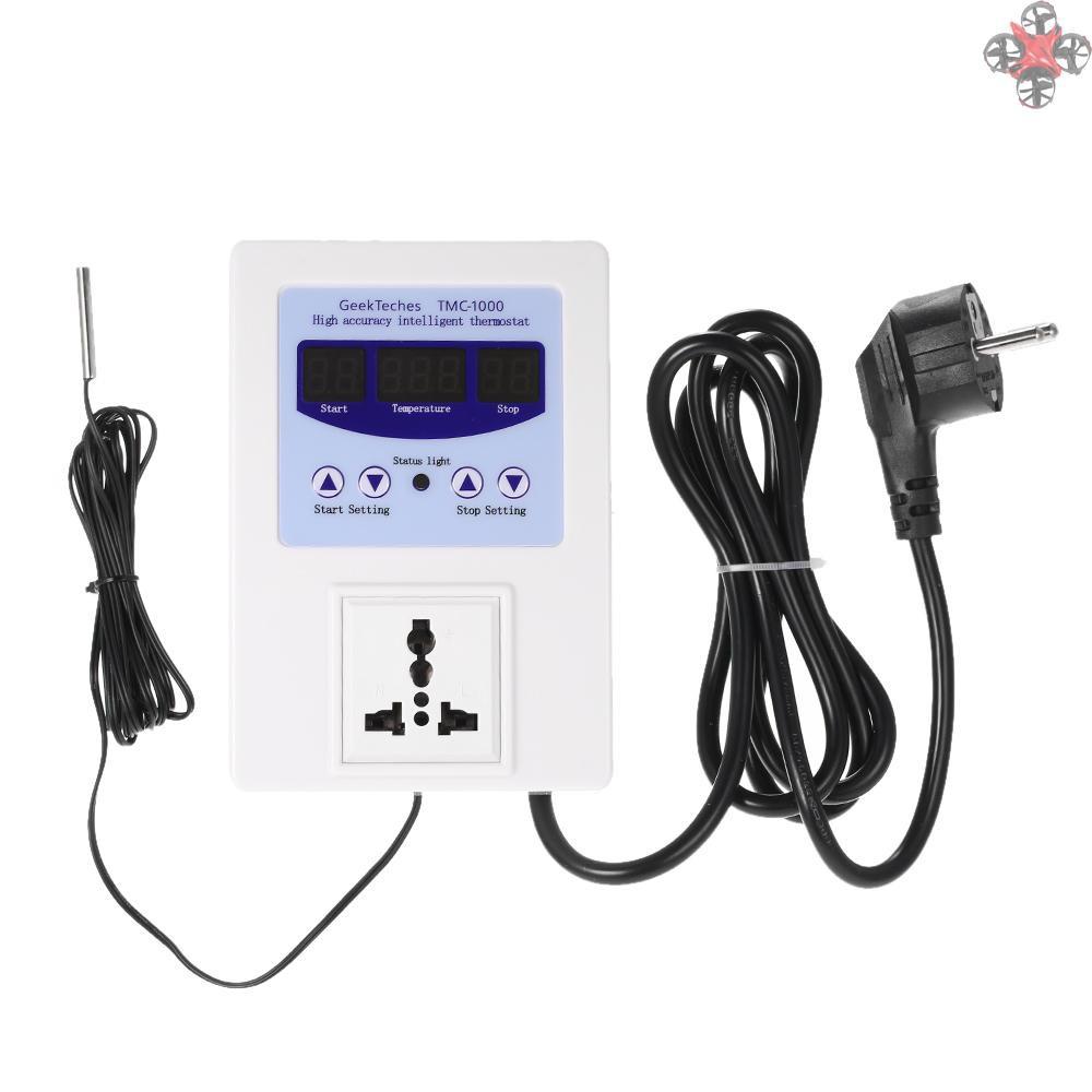 Công Tắc Điều Khiển Nhiệt Độ Thông Minh Ac110-240V 10a