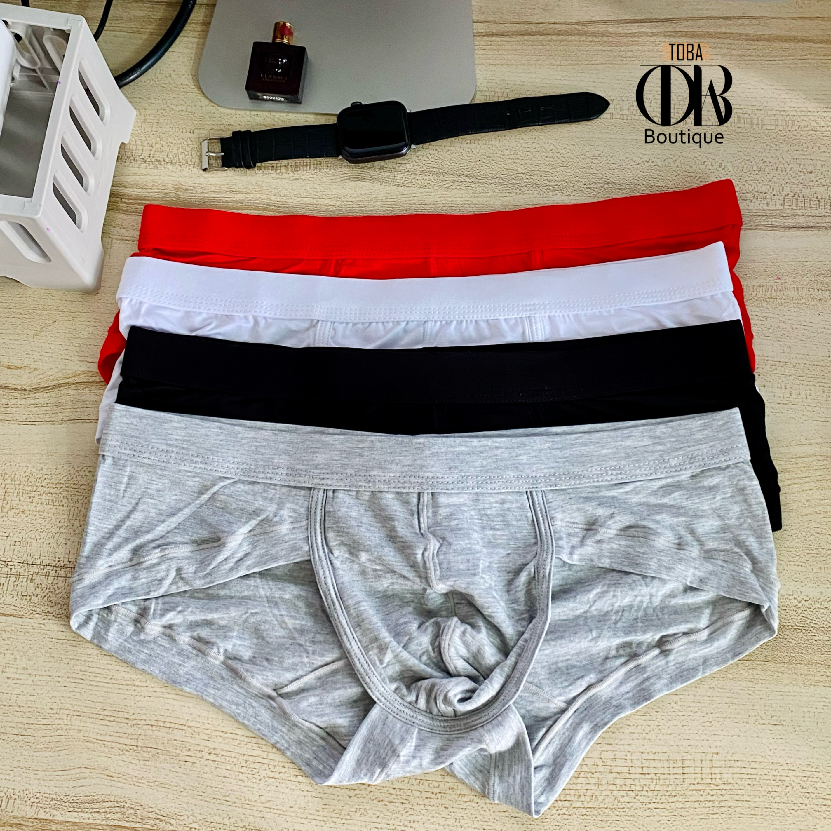 Quần lót nam Tam Giác Cotton thời trang TOBA Boutique, kháng khuẩn thoáng mát TBTGT01