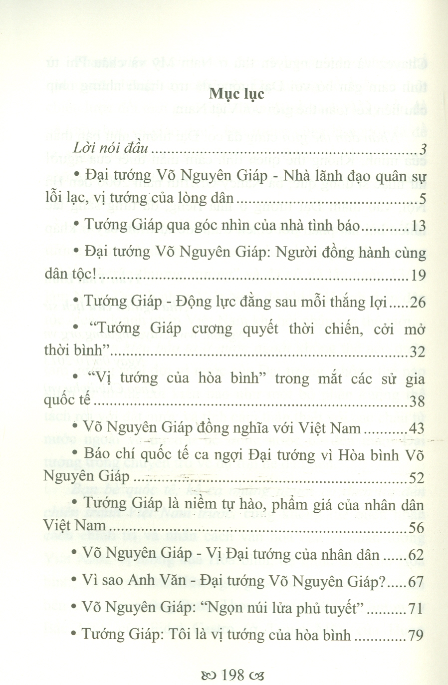 Tướng Giáp: Vị Tướng Của Nhân Dân - Vị Tướng Của Hoà Bình