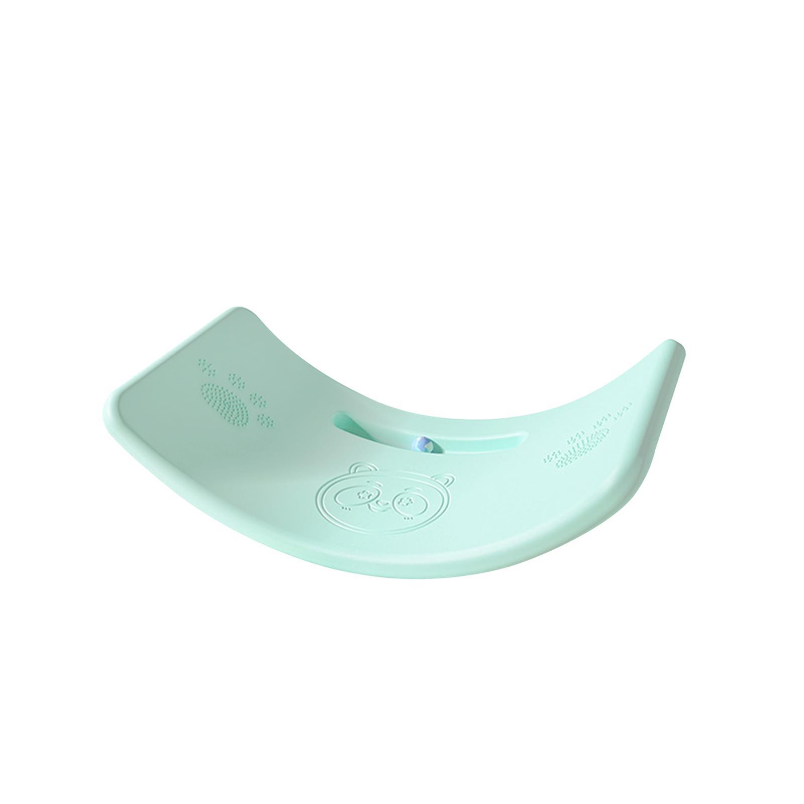 Kids Balance Board Children Wobble Board Indoor Outdoor Games Activity Body Coordination Exercise Equipment 35 Degree Curved Balance Trainer