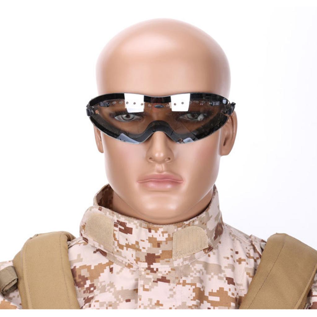 Hunting Goggle Eye Wear Glare UV Blocking Glasses Men Sports Black