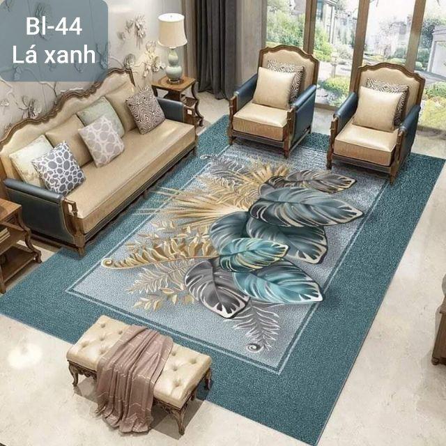 Thảm nỉ BALI trải sàn loại 3m x 2m mẫu kẻ dạ Hàn quốc