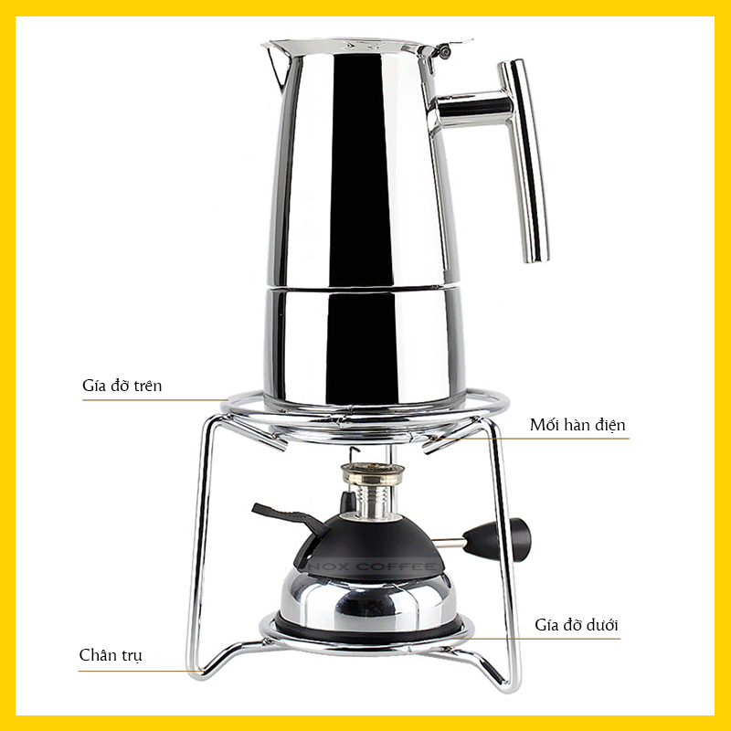 Hình ảnh Kệ bếp cho ấm mokapot