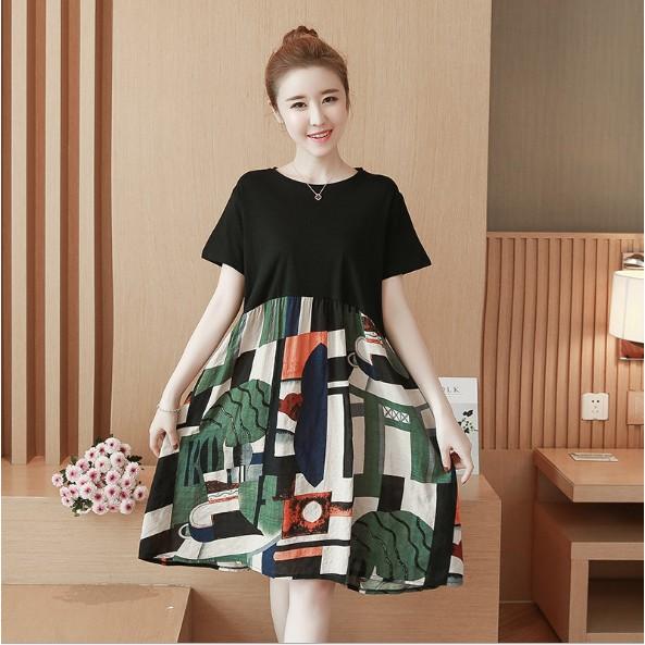 Đầm bầu cotton chất mát hàng loại 1