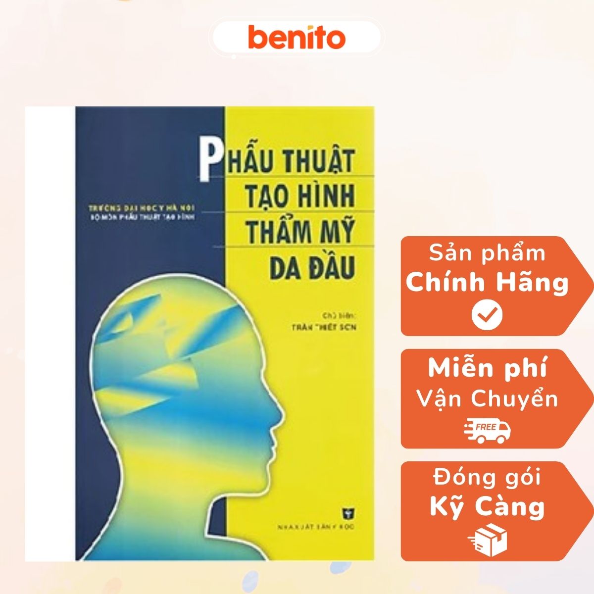 Benito - Sách - Phẫu thuật tạo hình thẩm mỹ da đầu - NXB Y học