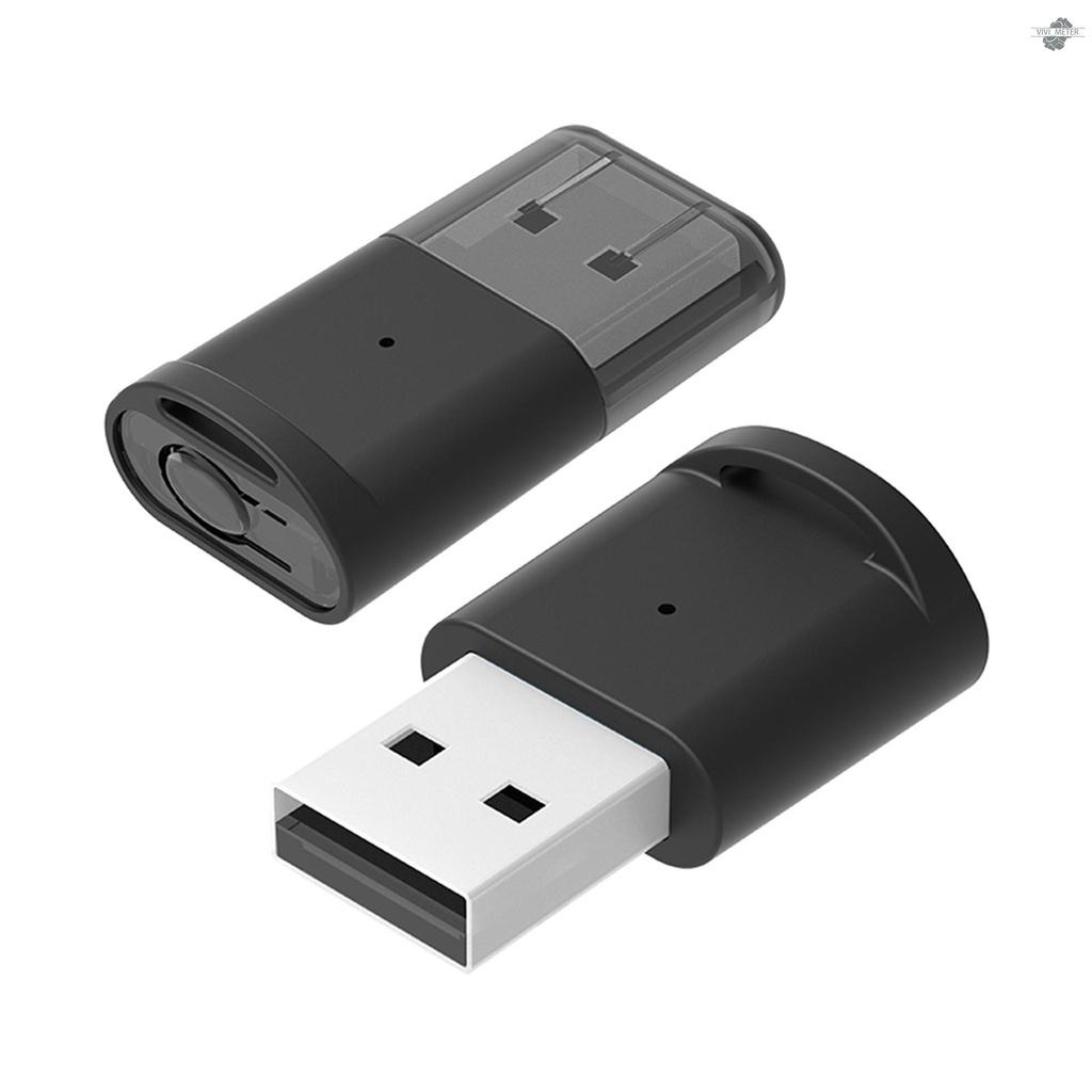B53 Bluetooth Transmitter Adapters BT 5.0 USB Wireless Computer Adapter Audio Receiver Transmitter Dongles for Laptop Earphone